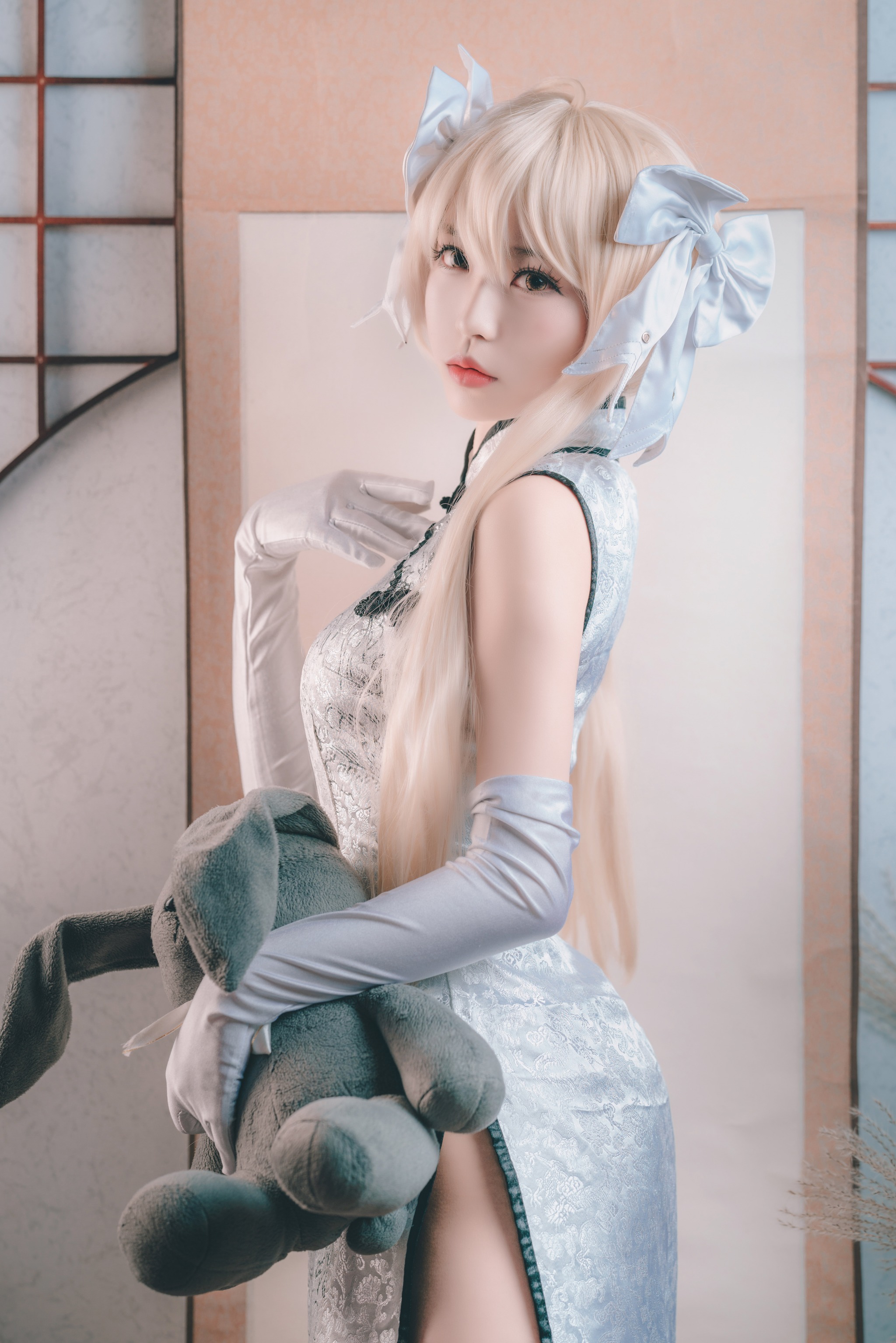 图片[1]-白易子教主 – NO.027 旗袍 [22P]-XikXak